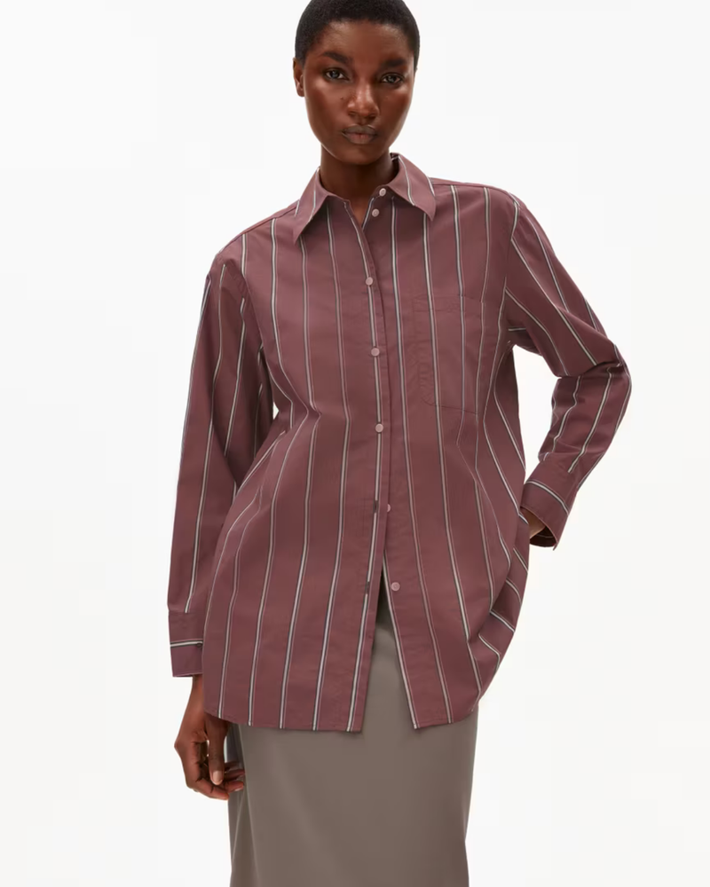 ARMED ANGELS FEMME HALIAA STRIPED BLOUSE
