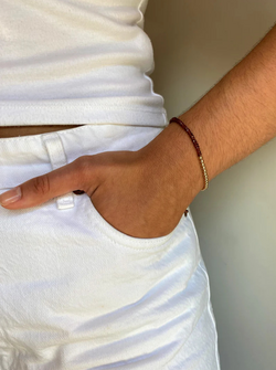 SPLENDIDO GRENAT BRACELET