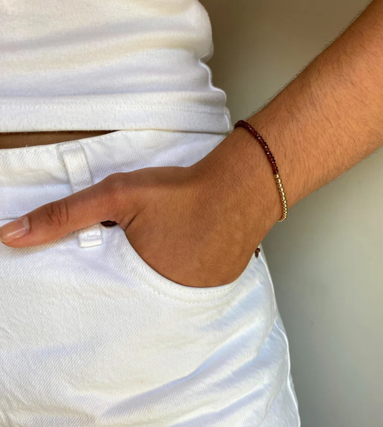 SPLENDIDO GRENAT BRACELET