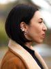 SMALL ARGENTO HOOPS