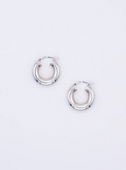 PIENO ARGENTO HOOPS