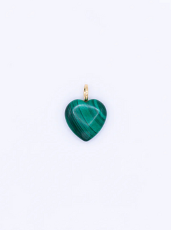 MALACHITE HEART PENDANT