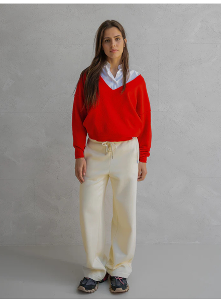 PENN & INK V-NECK JUMPER