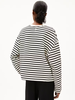 ARMED ANGELS FEMME FRANKAA STRIPE SWEATSHIRT