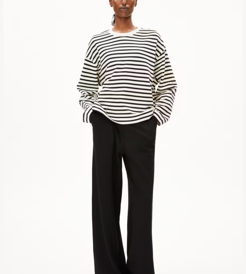 FRANKAA STRIPE SWEATSHIRT