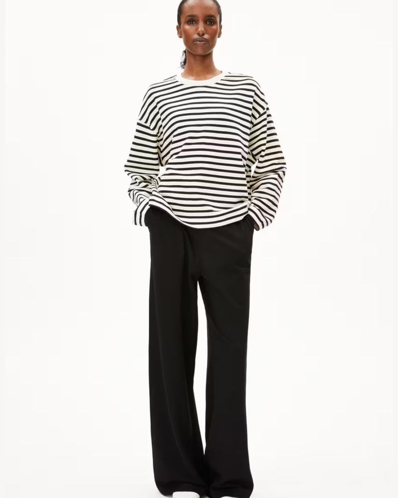 ARMED ANGELS FEMME FRANKAA STRIPE SWEATSHIRT