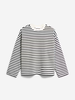 ARMED ANGELS FEMME FRANKAA STRIPE SWEATSHIRT