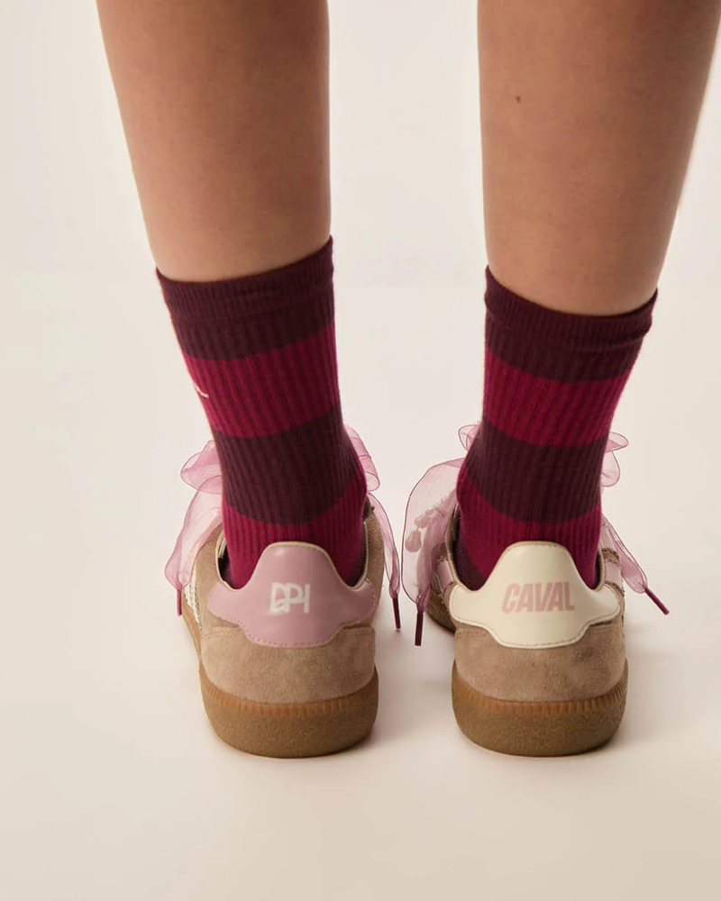 DES PETITS HAUTS CHAUSETTES PRUNE