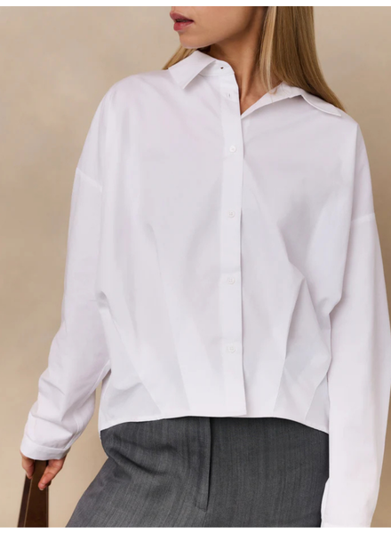 YAYA POPLIN BLOUSE