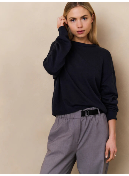 YAYA ROUND NECKLINE SWEATER