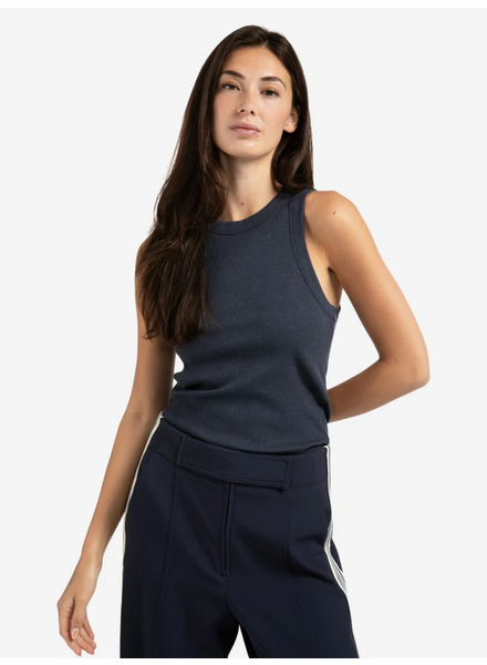 YAYA SHIMMER RIB SINGLET