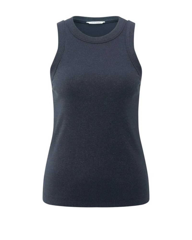 YAYA SHIMMER RIB SINGLET