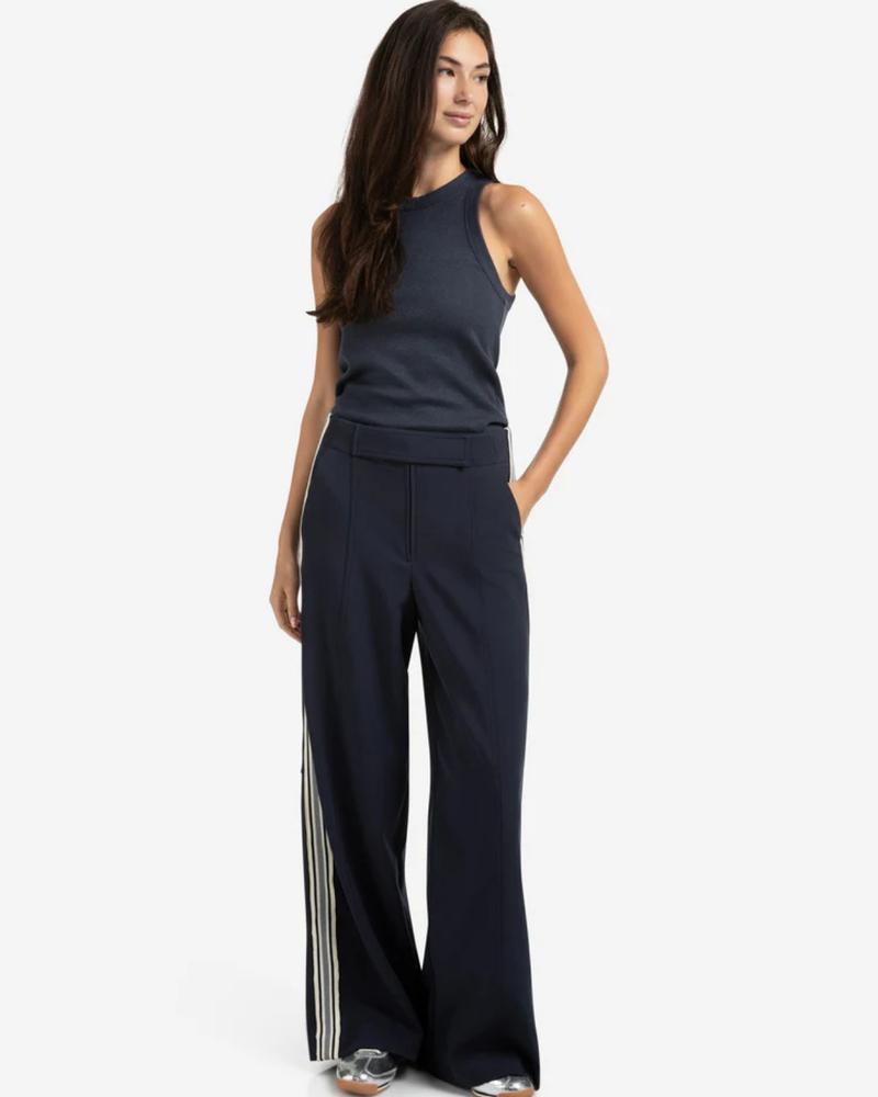 YAYA SHIMMER RIB SINGLET