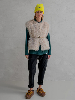 GILET FAUSSE FOURRURE
