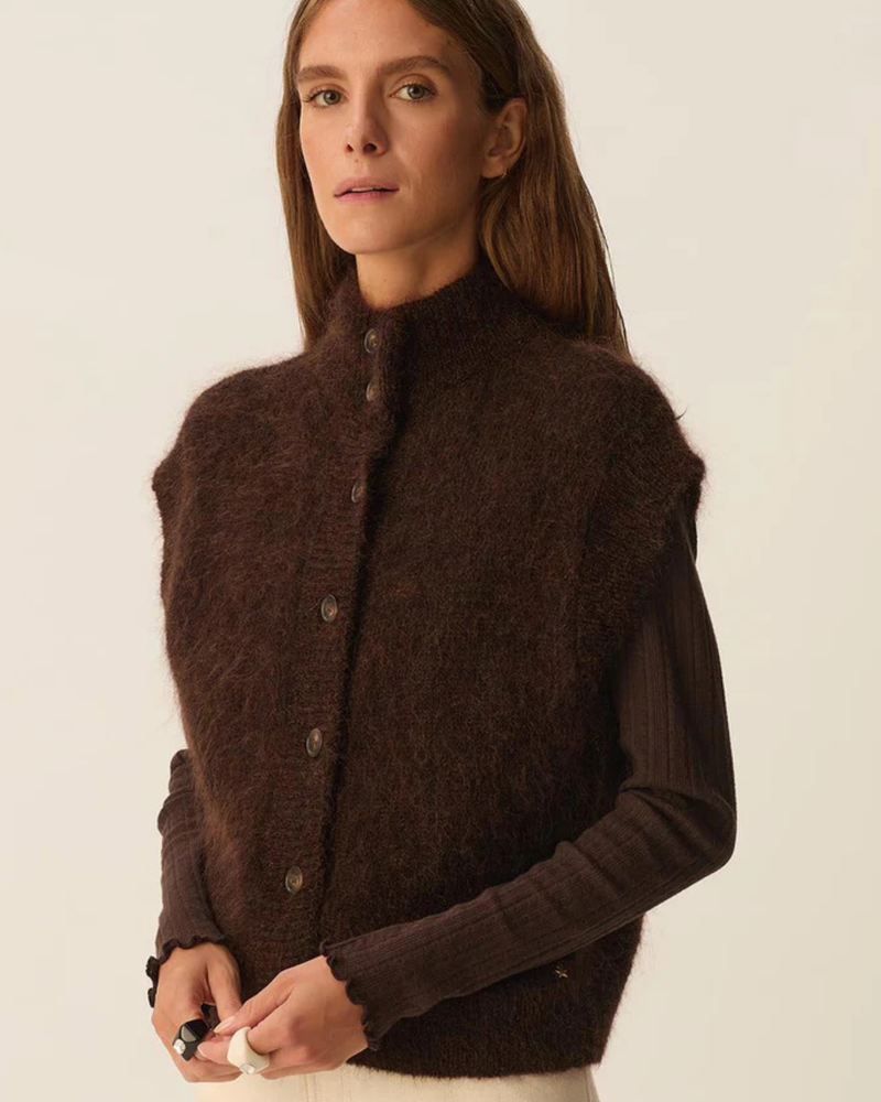 DES PETITS HAUTS ALIBOU SWEATER VEST