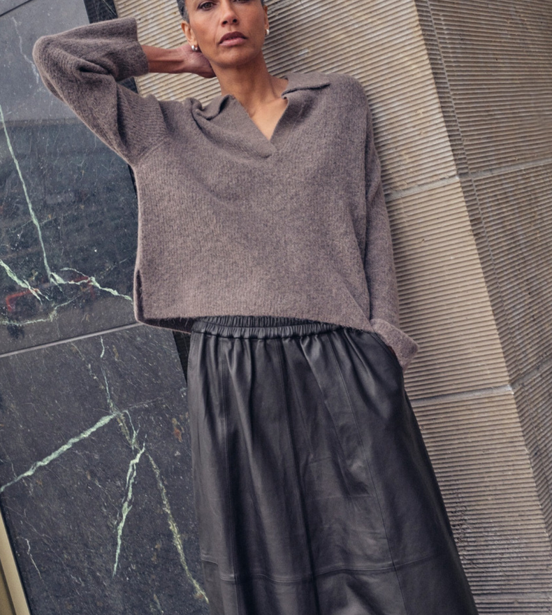 MMTHORA AIDY POLO KNIT