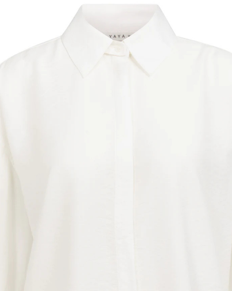 YAYA  REMOVABLE COLLAR BLOUSE