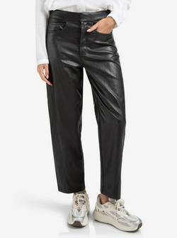 FAUX LEATHER TROUSER