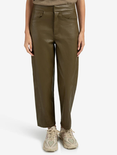 YAYA FAUX LEATHER TROUSER