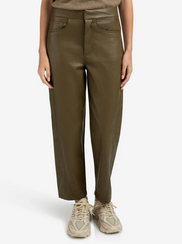 FAUX LEATHER TROUSER
