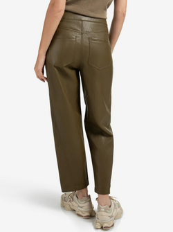 FAUX LEATHER TROUSER