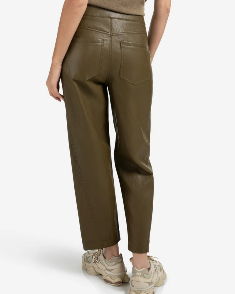 YAYA FAUX LEATHER TROUSER