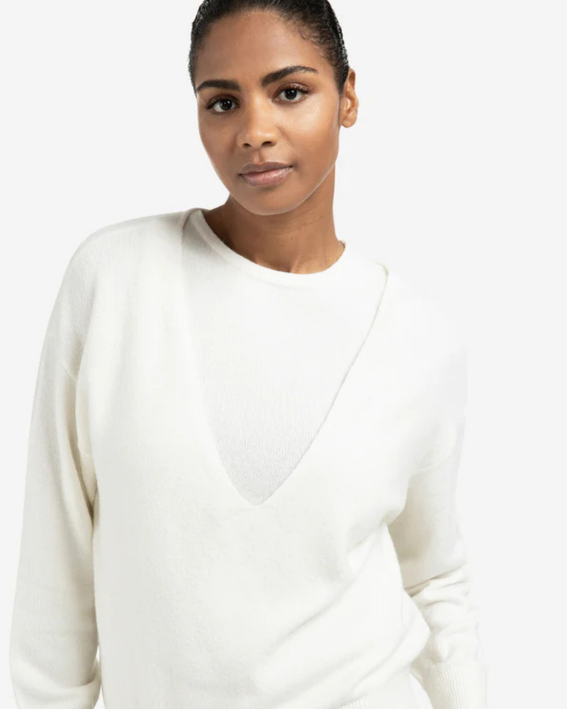 YAYA V-NECK SWEATER