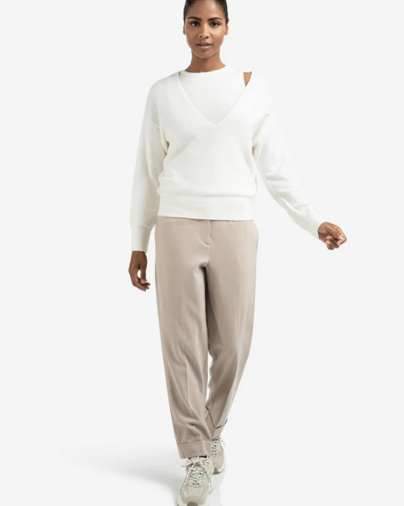YAYA V-NECK SWEATER