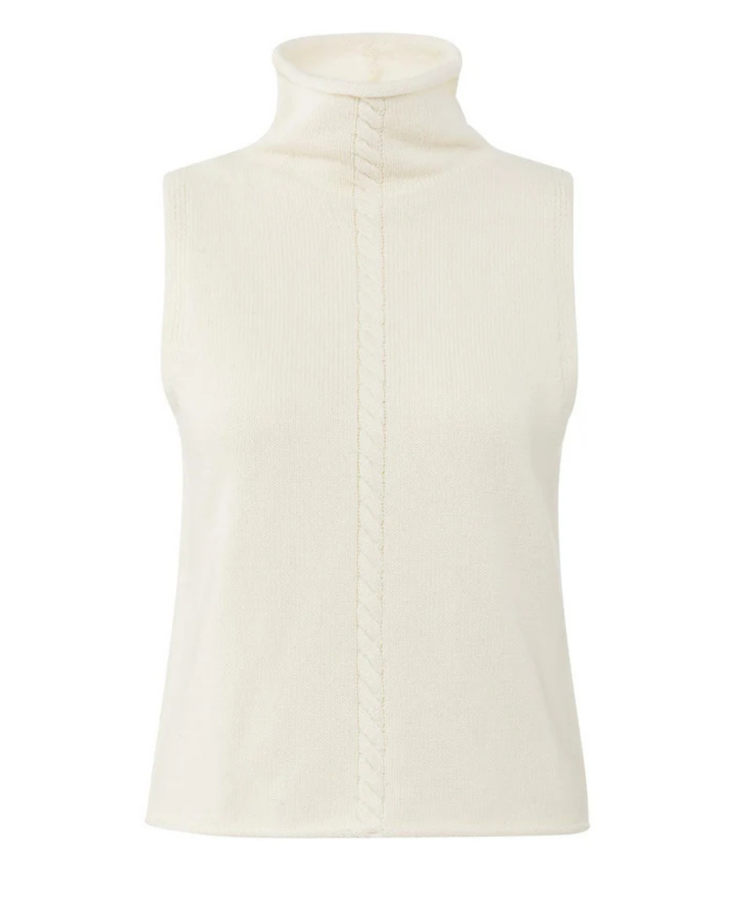 YAYA SLEEVELESS SWEATER