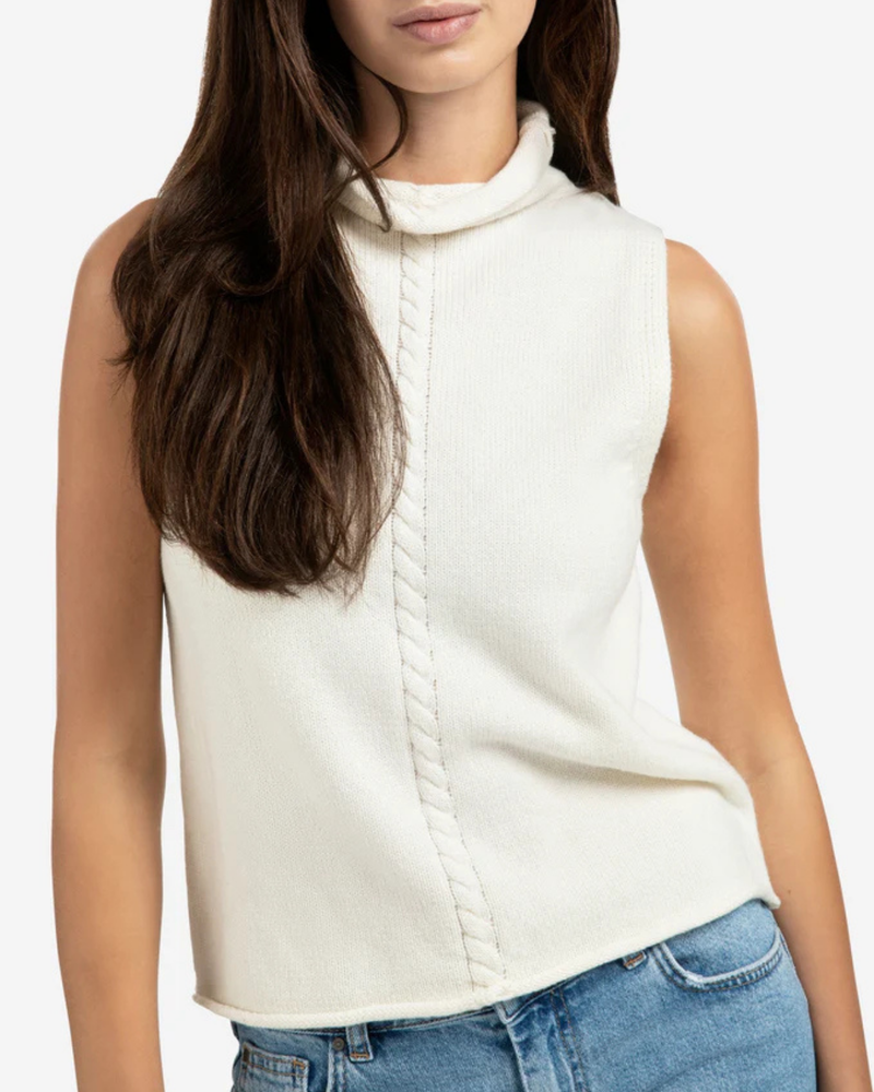 YAYA SLEEVELESS SWEATER