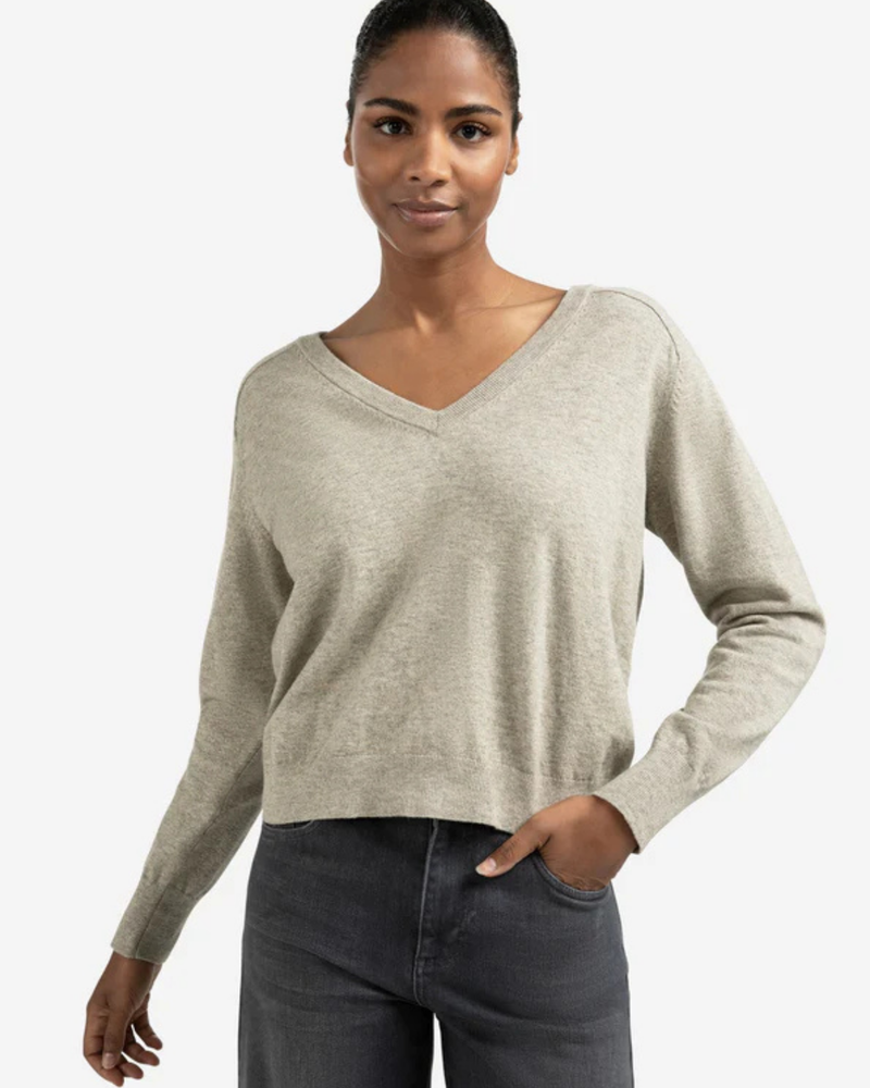 YAYA V-NECK SWEATER