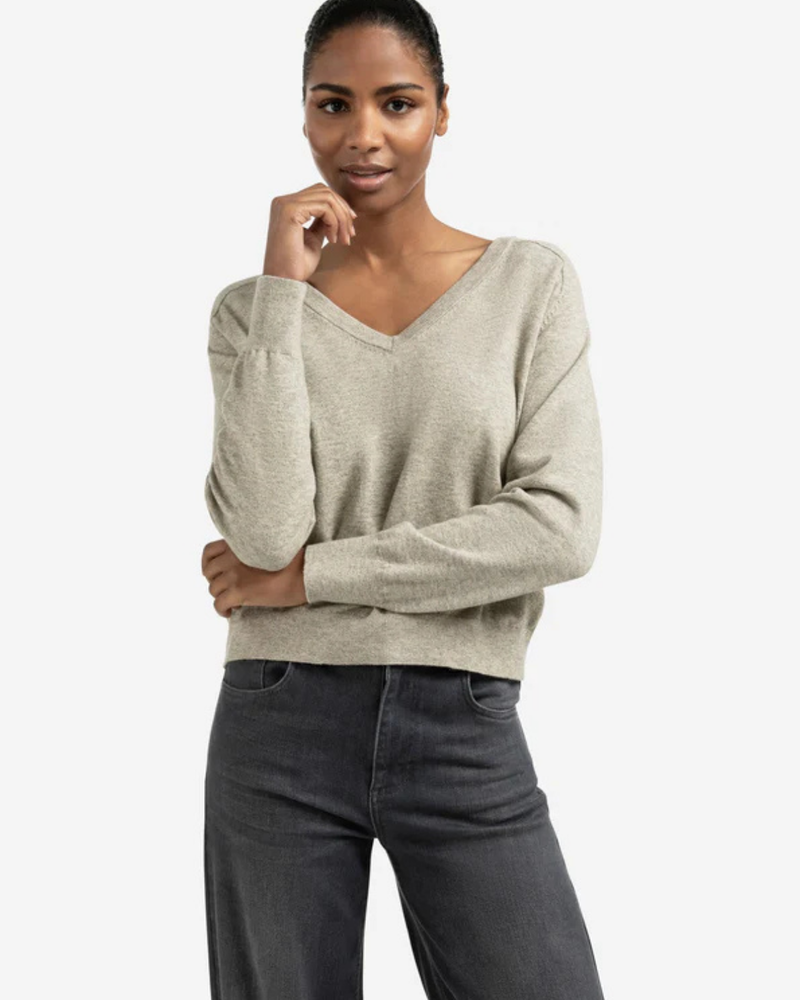 YAYA V-NECK SWEATER