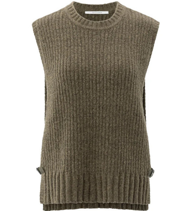 SLEEVELESS SWEATER