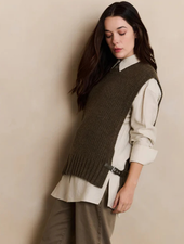 YAYA SLEEVELESS SWEATER