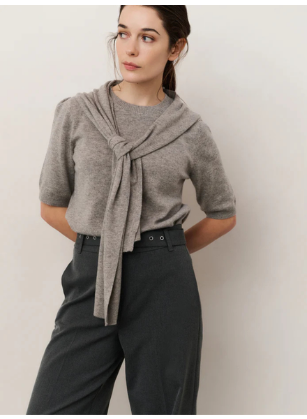 YAYA SHORT SLEEVE SWEATER