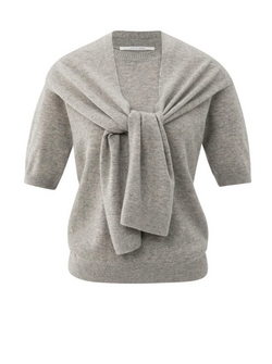 SHORT SLEEVE SWEATER