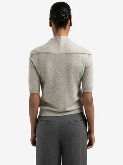 SHORT SLEEVE SWEATER