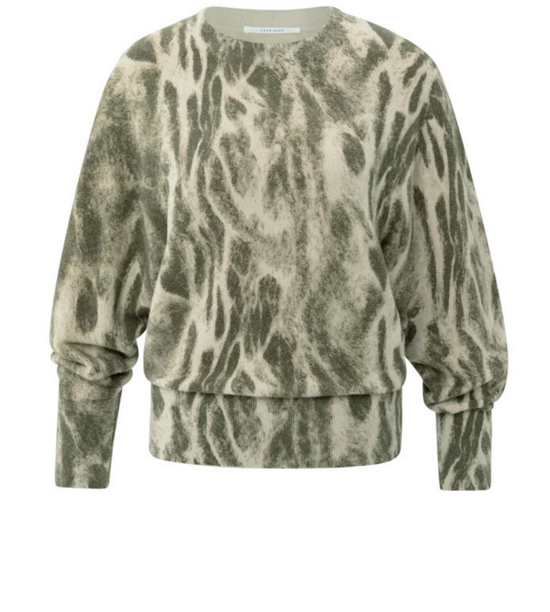 SWEATER WITH PRINT
