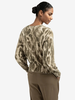 YAYA SWEATER WITH PRINT