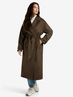 OVERSIZED SUEDINE JACKET