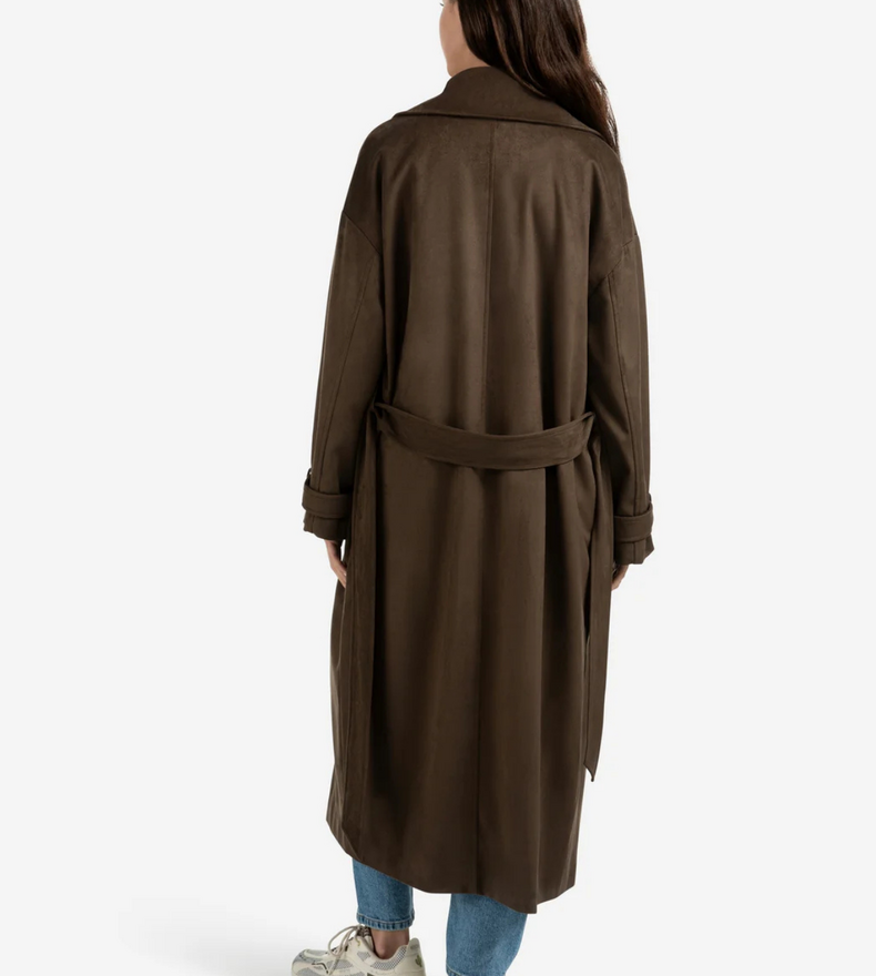 OVERSIZED SUEDINE JACKET