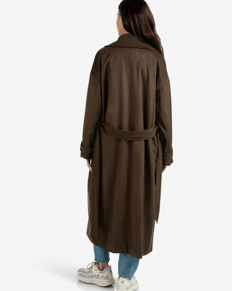 YAYA OVERSIZED SUEDINE JACKET