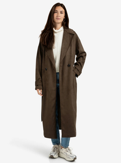 OVERSIZED SUEDINE JACKET