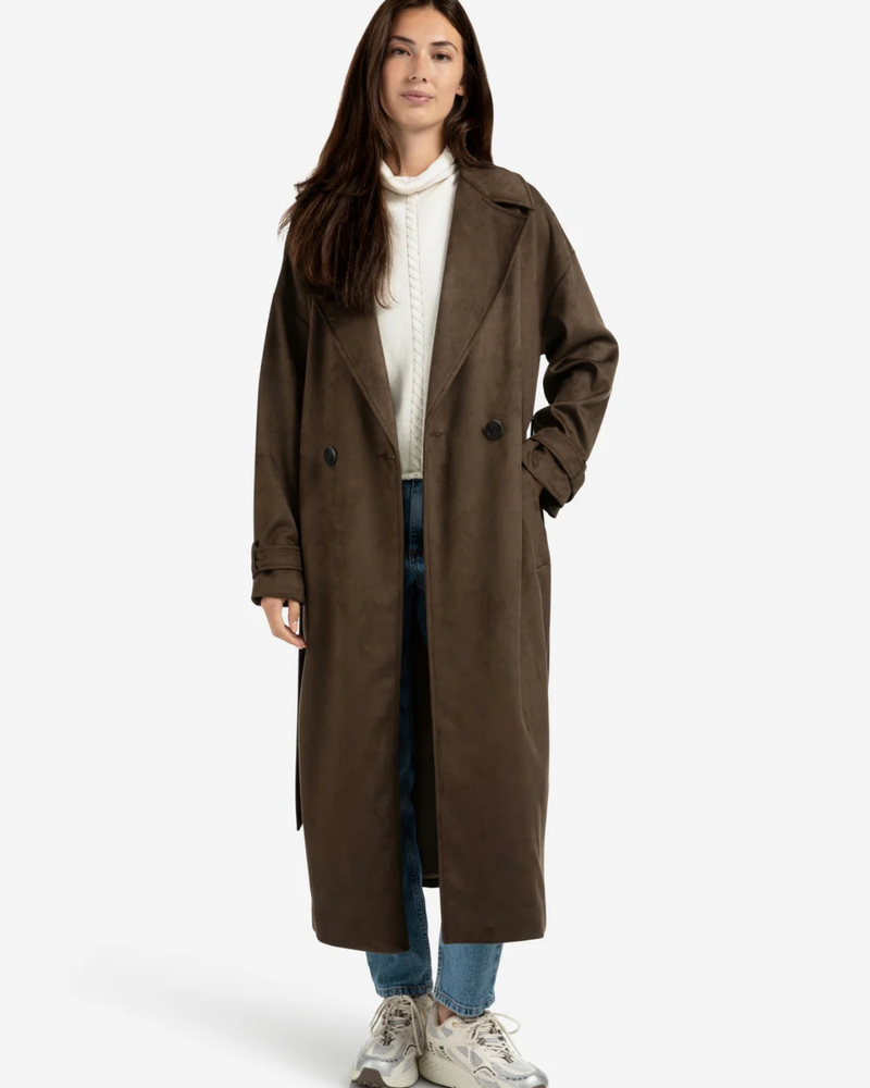 YAYA OVERSIZED SUEDINE JACKET