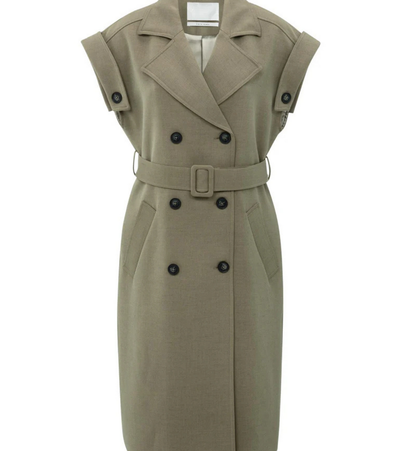 LONG SLEEVELESS JACKET