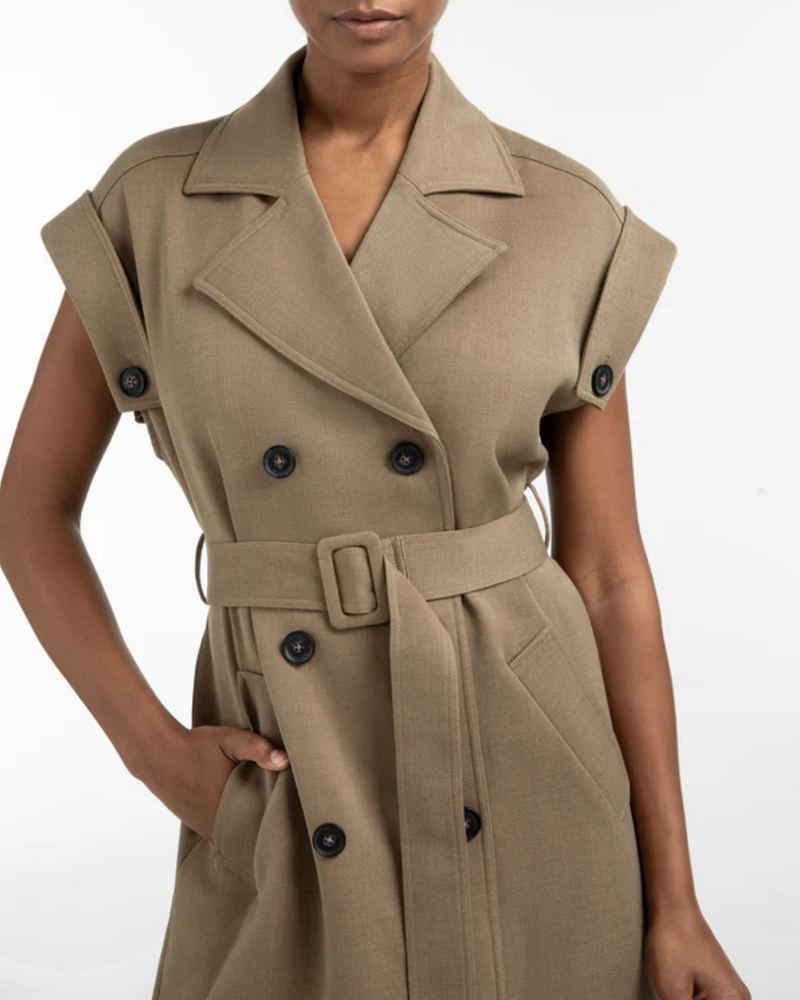 YAYA LONG SLEEVELESS JACKET
