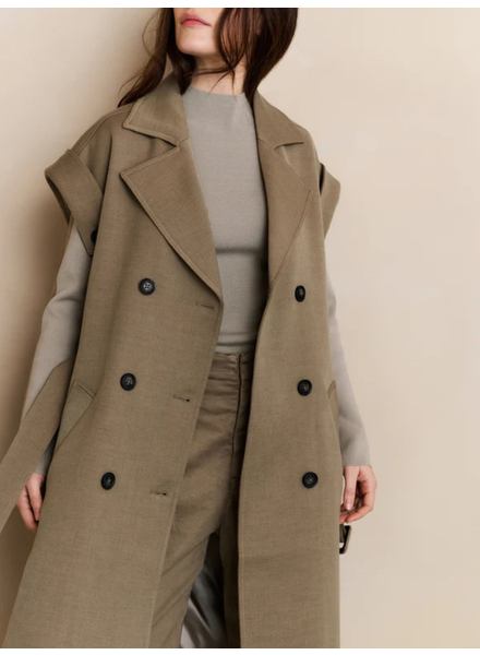 YAYA LONG SLEEVELESS JACKET