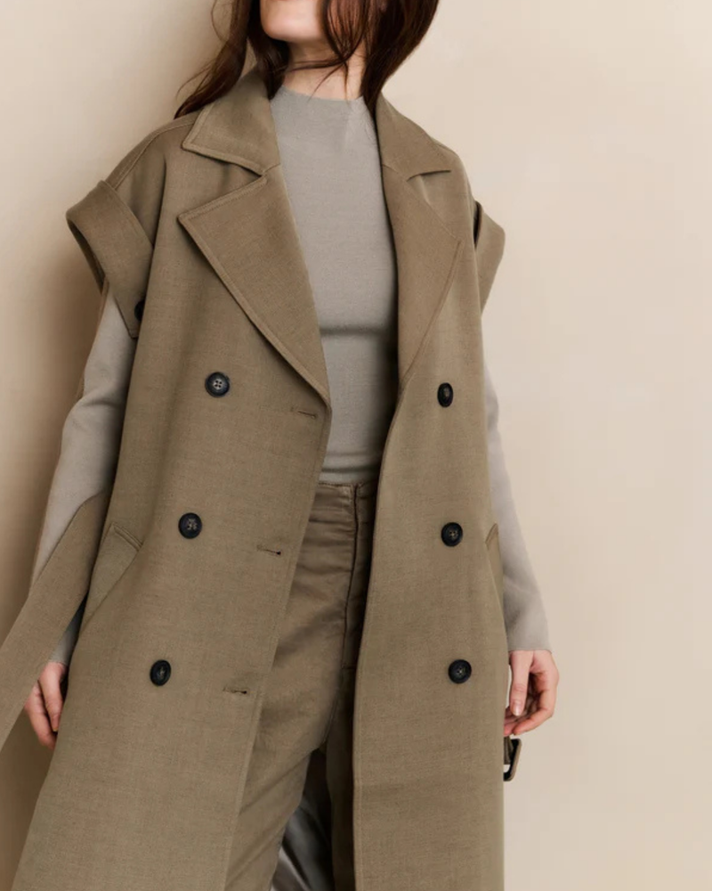 YAYA LONG SLEEVELESS JACKET