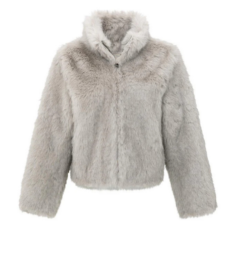 VESTE EN FAUSSE FOURRURE