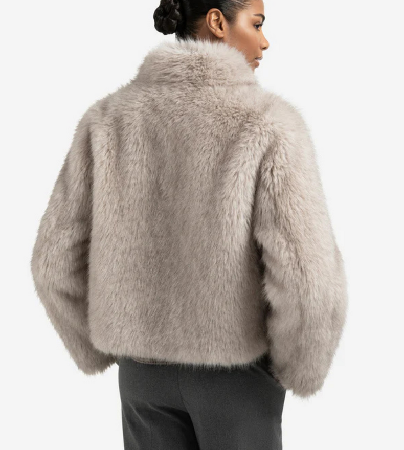 FAUX FUR JACKET